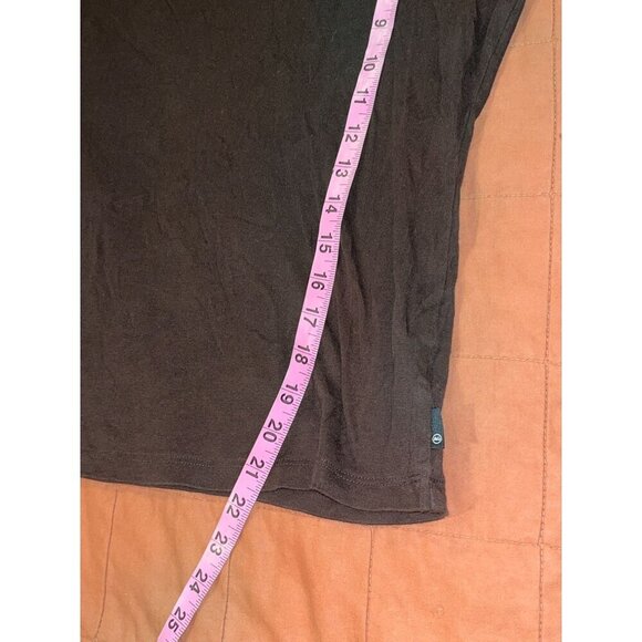 AG Los Angeles Brown Cotton Long Sleeve Collar Top Women's Size S - Picture 7 of 10